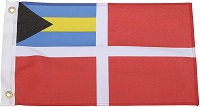 12" x 18" Bahamas Flag